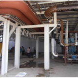 Pipe Rack Inside Chiller Room